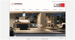 Desktop Screenshot of moebel-birkhoelzer.de