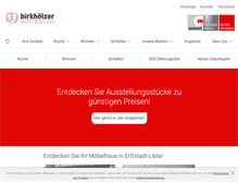 Tablet Screenshot of moebel-birkhoelzer.de